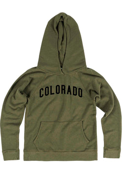 Rxmance Unisex Army Green Colorado Hoody thumbnail 1