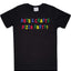 Rxmance Unisex Black 'Arts and Crafts' Tee