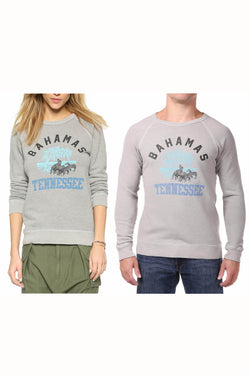 Rxmance Unisex Black Bahamas Tennessee Sweatshirt thumbnail 2