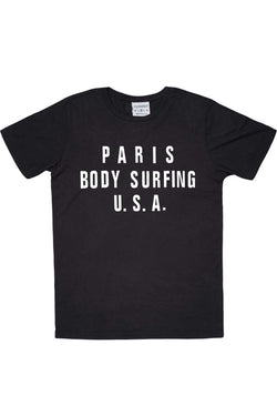 Rxmance Unisex Black 'Body Surfing' Tee thumbnail 1