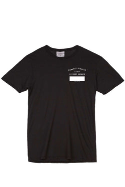 Rxmance Unisex Black Club Crew Tee thumbnail 1