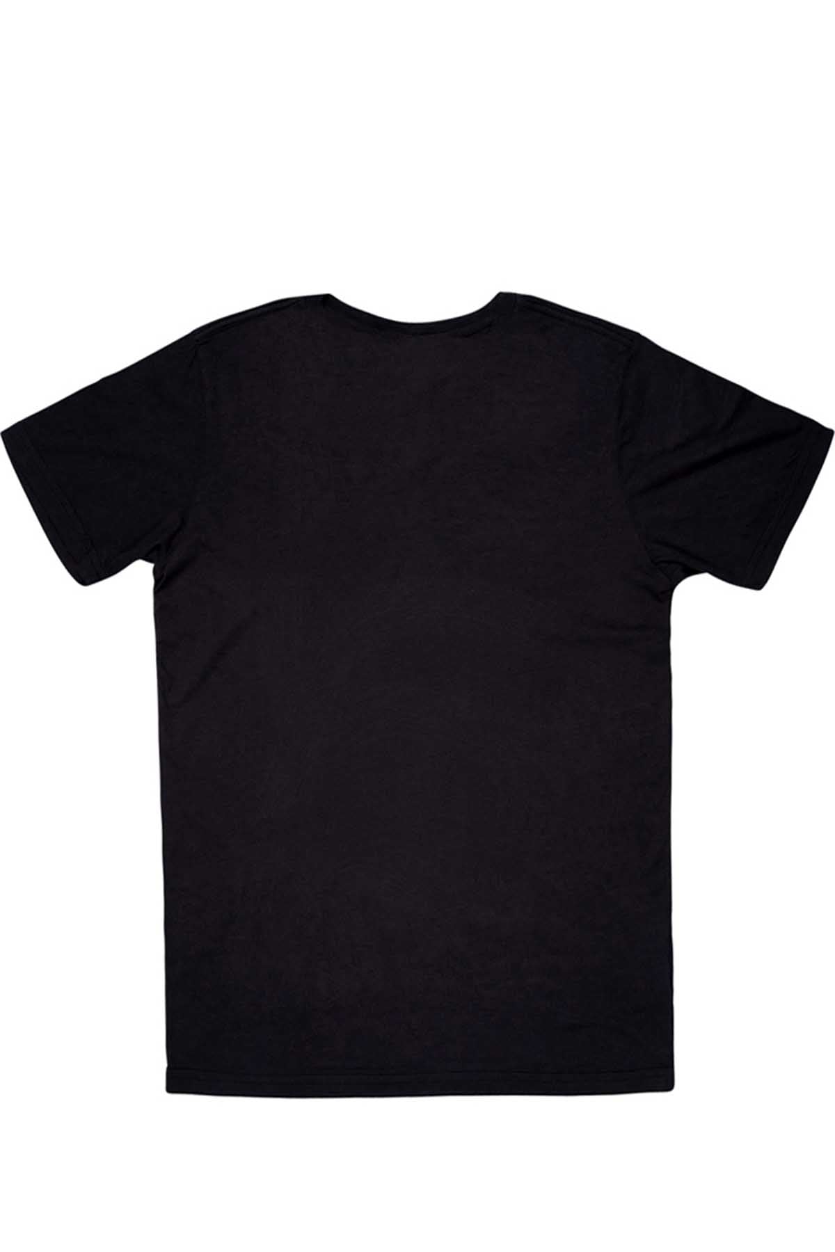 Rxmance Unisex Black Crew-Neck Tee