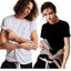 Rxmance Unisex Black Crew-Neck Tee