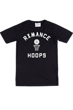 Rxmance Unisex Black 'Hoops' Tee thumbnail 1