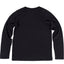 Rxmance Unisex Black Loose-Knit Long-Sleeve Tee Shirt