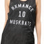 Rxmance Unisex Black Muskrats Basketball Mesh Tank