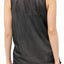Rxmance Unisex Black Muskrats Basketball Mesh Tank