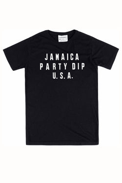 Rxmance Unisex Black 'Party Dip' Tee thumbnail 1