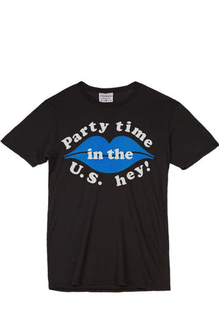 Rxmance Unisex Black Party Time Crew Tee