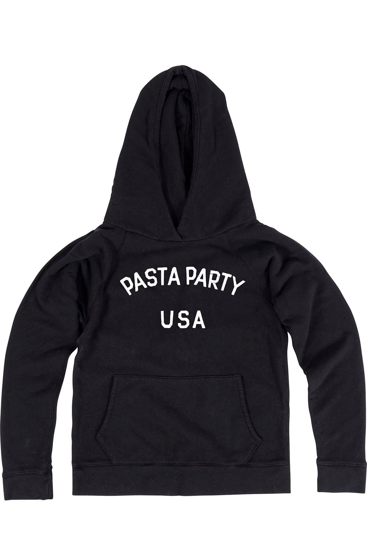 Rxmance Unisex Black 'Pasta Party' Hoodie