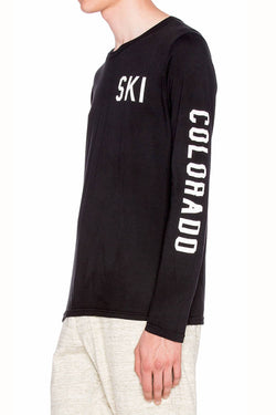 Rxmance Unisex Black Ski Long Sleeve Tee thumbnail 2