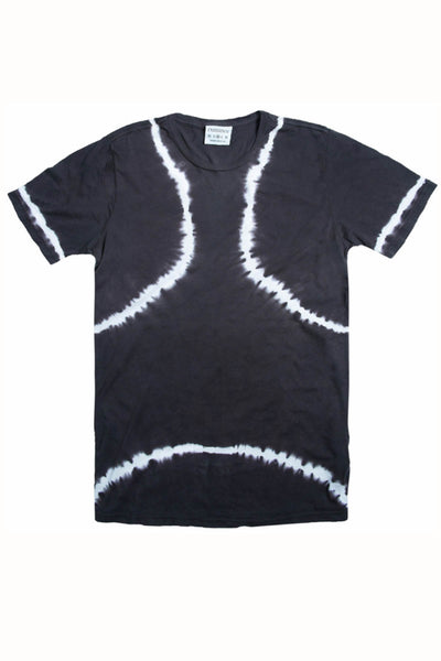 Rxmance Unisex Black Tie Dye Crew Tee