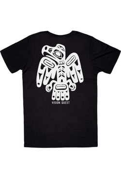 Rxmance Unisex Black Vision Quest Love Crew Tee thumbnail 2