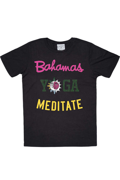 Rxmance Unisex Black 'Yoga Fabulosa' Tee