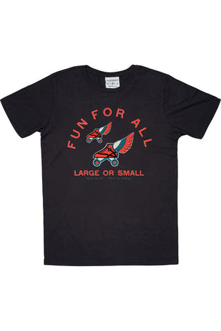 Rxmance Unisex Charcoal Fun For All Crew Tee
