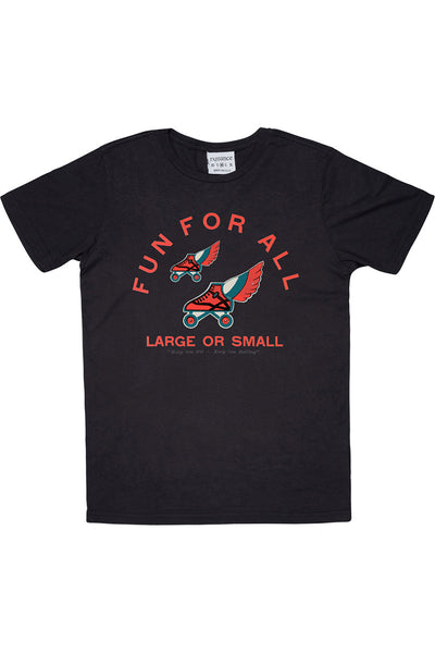 Rxmance Unisex Charcoal Fun For All Crew Tee