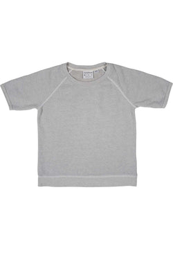 Rxmance Unisex Dawn-Grey Short-Sleeve Sweatshirt thumbnail 3