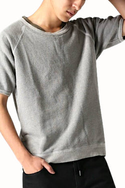 Rxmance Unisex Dawn-Grey Short-Sleeve Sweatshirt thumbnail 2