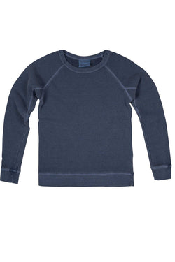 Rxmance Unisex Denim-Blue Crew Sweatshirt thumbnail 1