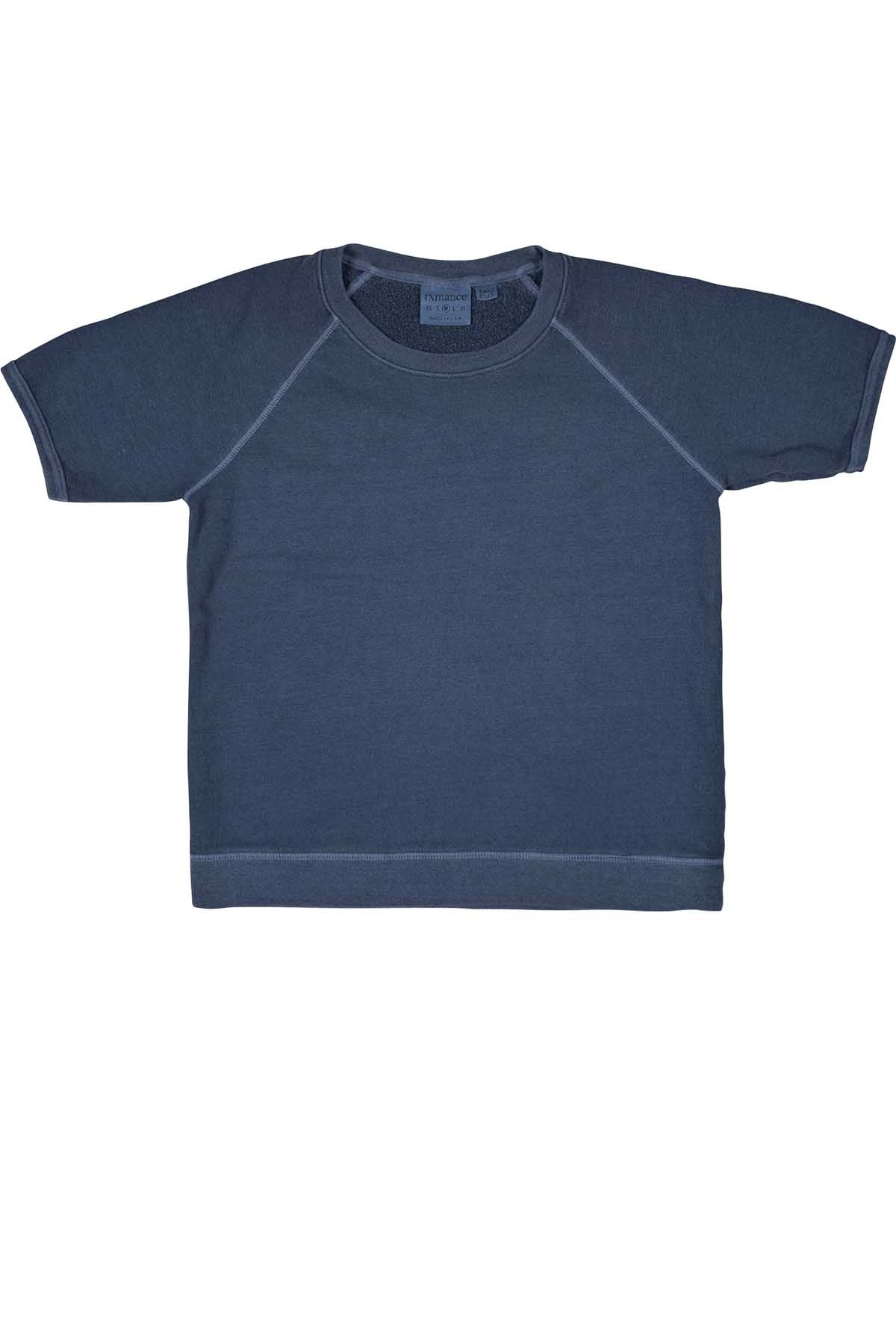 Rxmance Unisex Denim-Blue S/S Sweatshirt