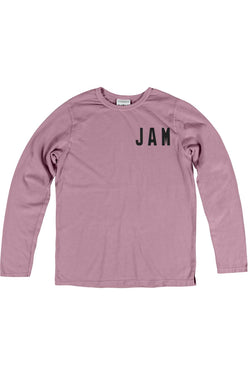 Rxmance Unisex Faded-Rose Jamaica Loose-Knit Long-Sleeve Tee thumbnail 1
