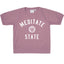 Rxmance Unisex Faded-Rose Meditate-State Loose-Knit Short-Sleeve Tee