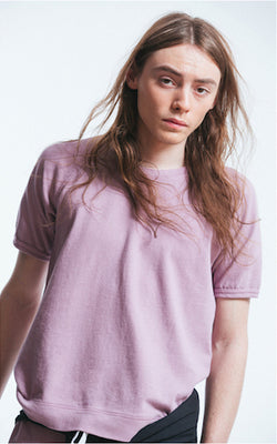 Rxmance Unisex Fog Grey Loose Knit Short Sleeve Tee thumbnail 2