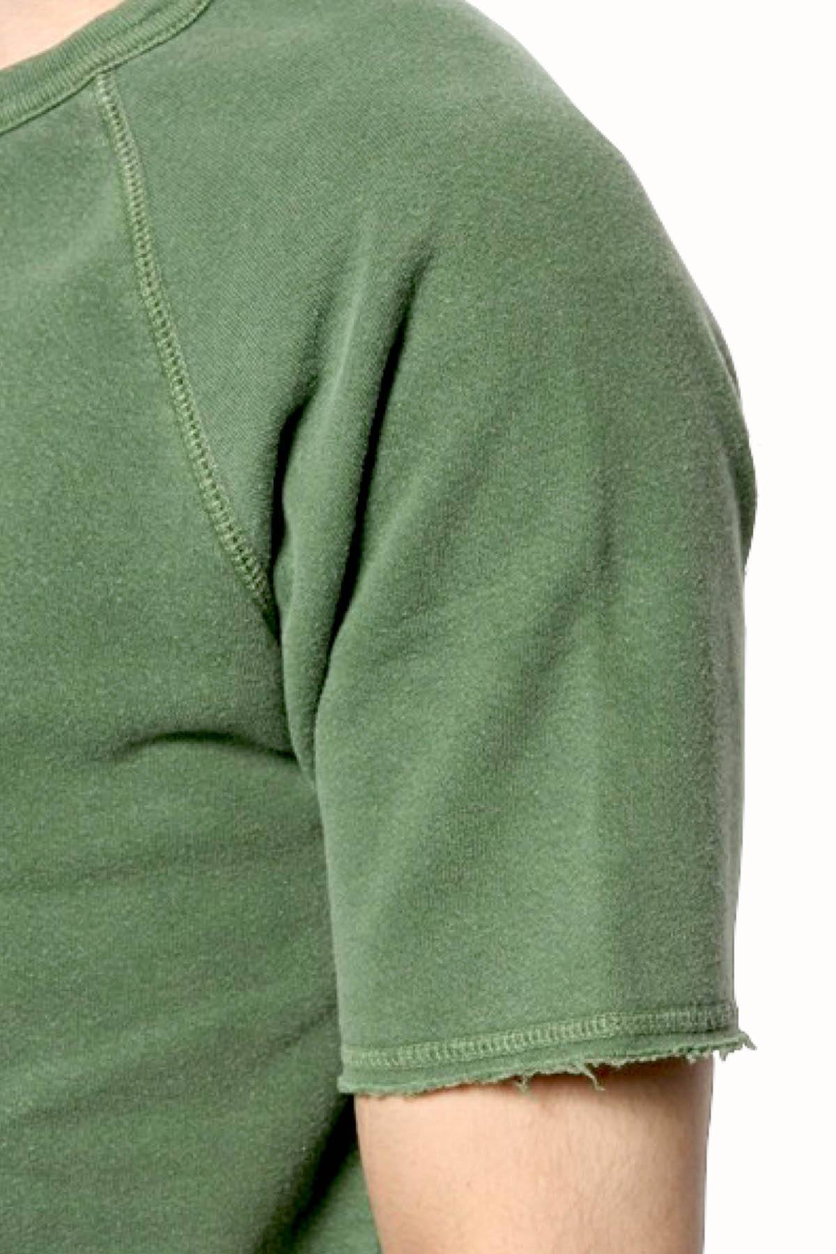 Rxmance Unisex Forest Green Short Sleeve Sweatshirt