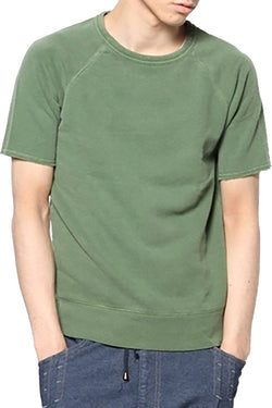 Rxmance Unisex Grass Green Short Sleeve Sweatshirt thumbnail 4