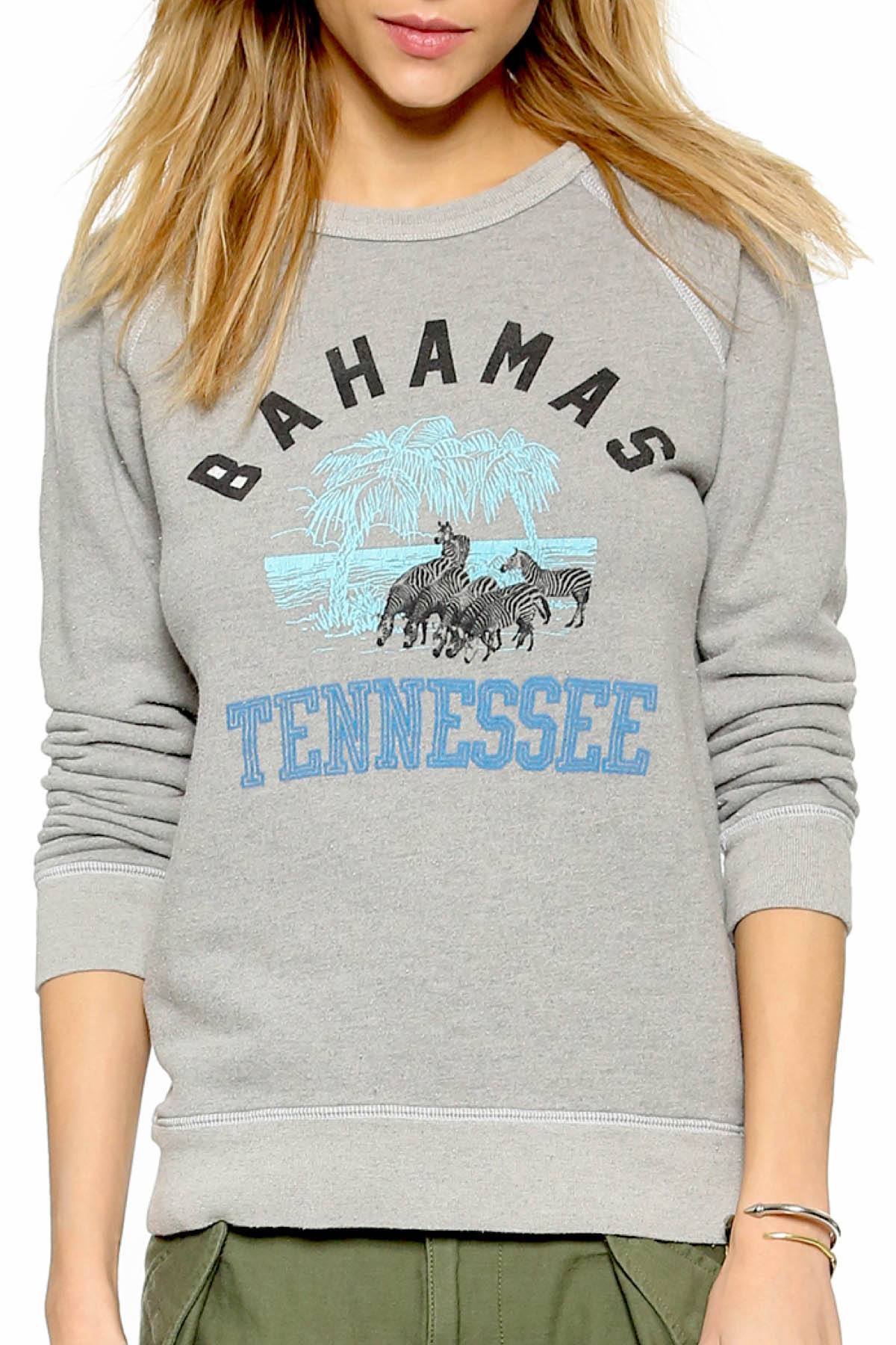 Rxmance Unisex Grey Bahamas-Tennessee Sweatshirt