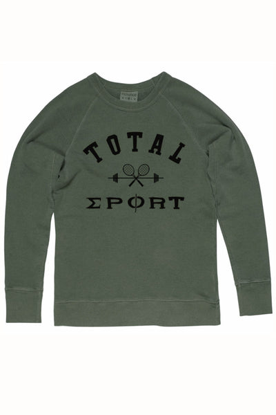 Rxmance Unisex Grey Green Total Sports Sweatshirt