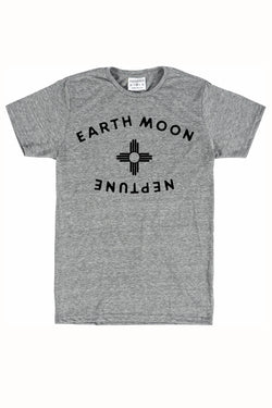 Rxmance Unisex Grey Neptune Crew Tee thumbnail 2