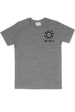 Rxmance Unisex Grey Vision Quest Love Crew Tee thumbnail 2