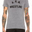 Rxmance Unisex Heather Grey 'Arm Wrestling' Tee