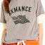 Rxmance Unisex Heather Grey 'Flowing Flag' Tee