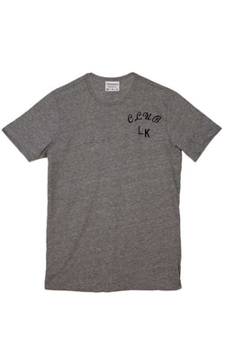 Rxmance Unisex Heather Grey Front/Back 'Club Love' Tee thumbnail 1