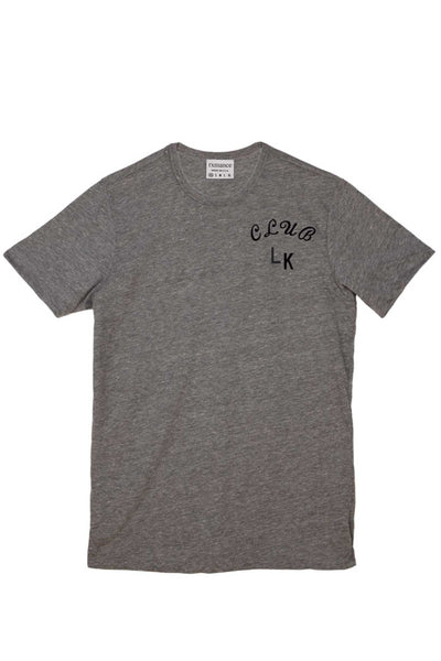 Rxmance Unisex Heather Grey Front/Back 'Club Love' Tee