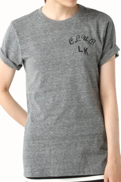 Rxmance Unisex Heather Grey Front/Back 'Club Love' Tee thumbnail 3