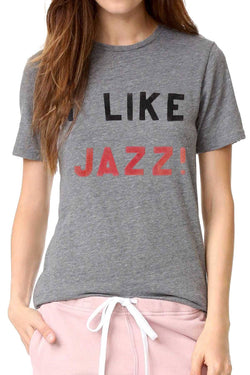 Rxmance Unisex Heather Grey 'Jazz' Tee thumbnail 2