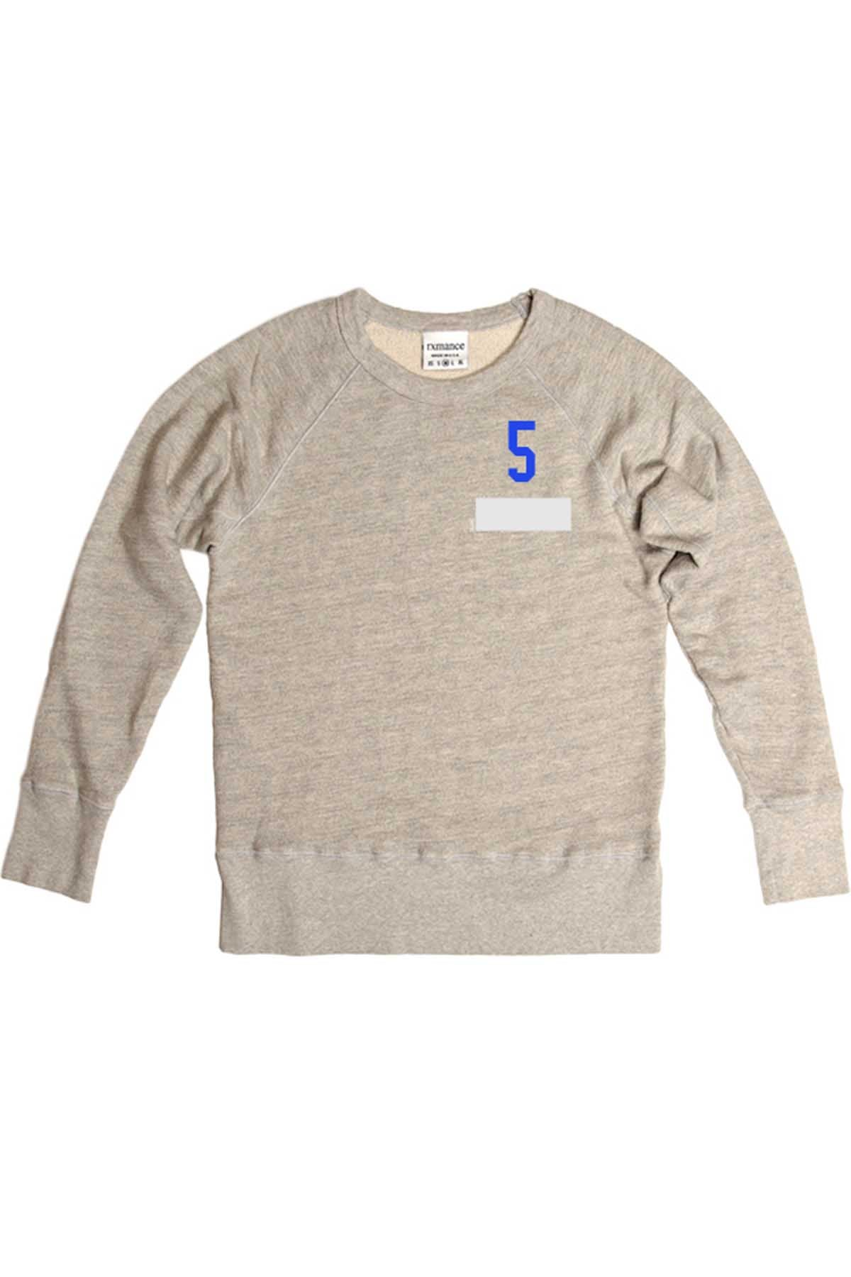 Rxmance Unisex Heather Grey Jersey Sweatshirt