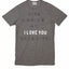 Rxmance Unisex Heather Grey 'Lets Live' Tee