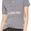 Rxmance Unisex Heather Grey 'Lets Live' Tee