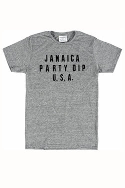 Rxmance Unisex Heather Grey 'Party Dip' Tee thumbnail 1