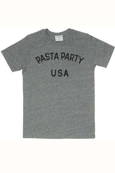 Rxmance Unisex Heather Grey 'Pasta Party' Tee