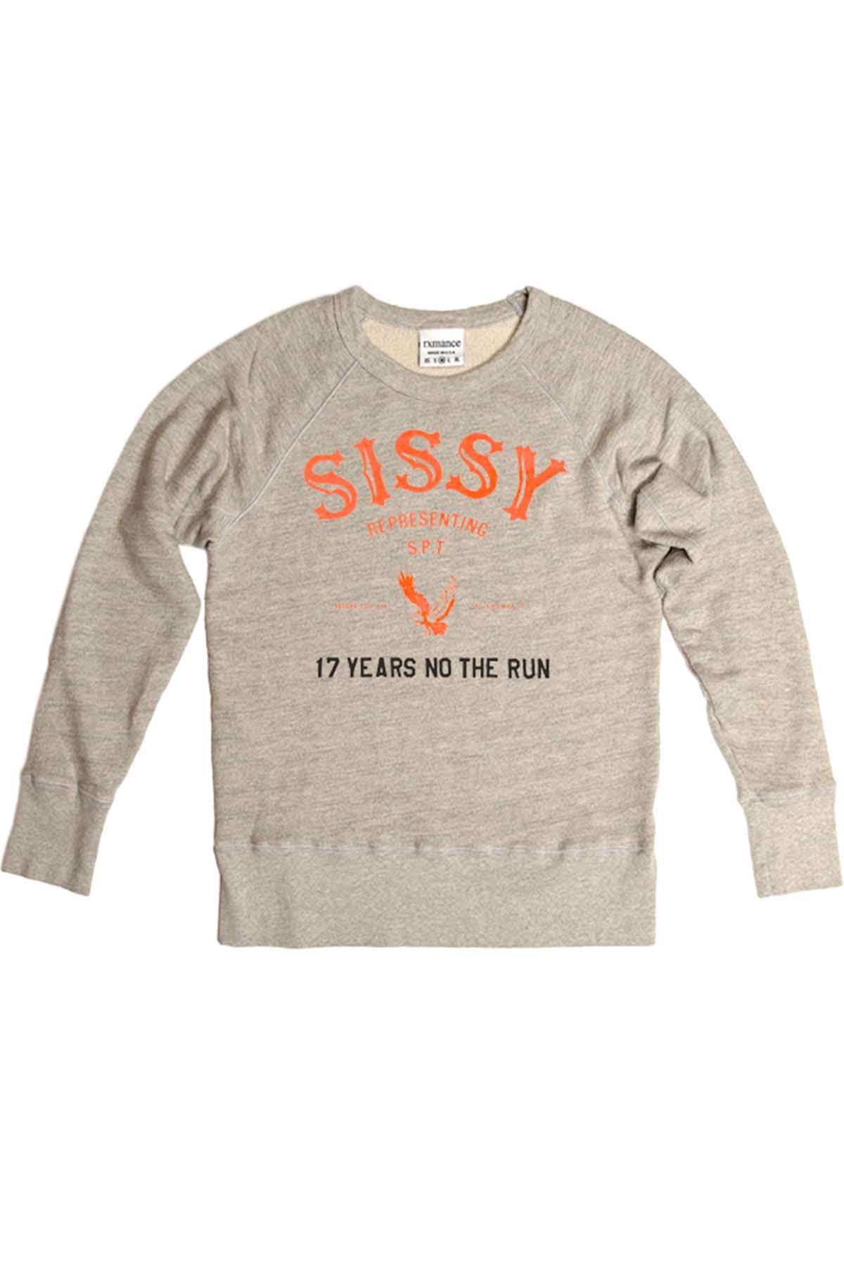 Rxmance Unisex Heather Grey 'Sissy' Sweatshirt