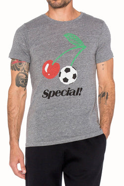 Rxmance Unisex Heather Grey 'Special' Tee thumbnail 4