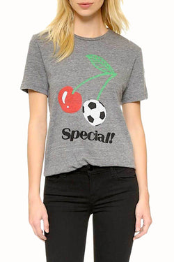 Rxmance Unisex Heather Grey 'Special' Tee thumbnail 2