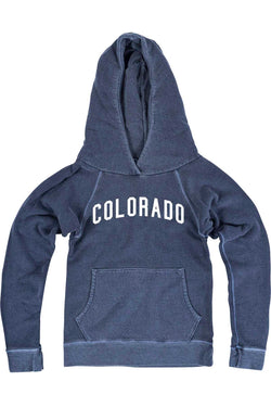 Rxmance Unisex Navy Blue Colorado Hoody thumbnail 1