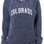 Rxmance Unisex Navy Blue Colorado Hoody
