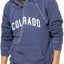 Rxmance Unisex Navy Blue Colorado Hoody